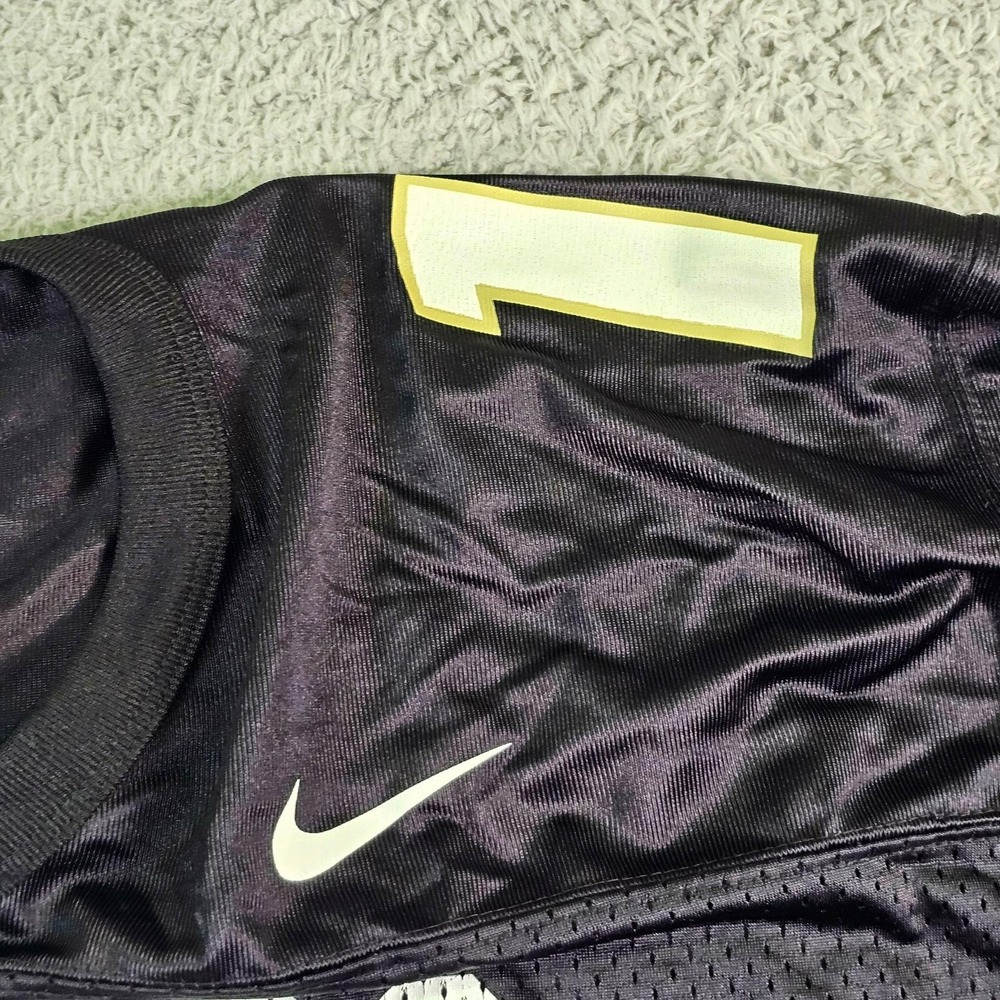 Vintage Colorado Buffaloes Jersey Mens Large Black Mesh NCAA Football Nike #1 - Picture 7 of 12